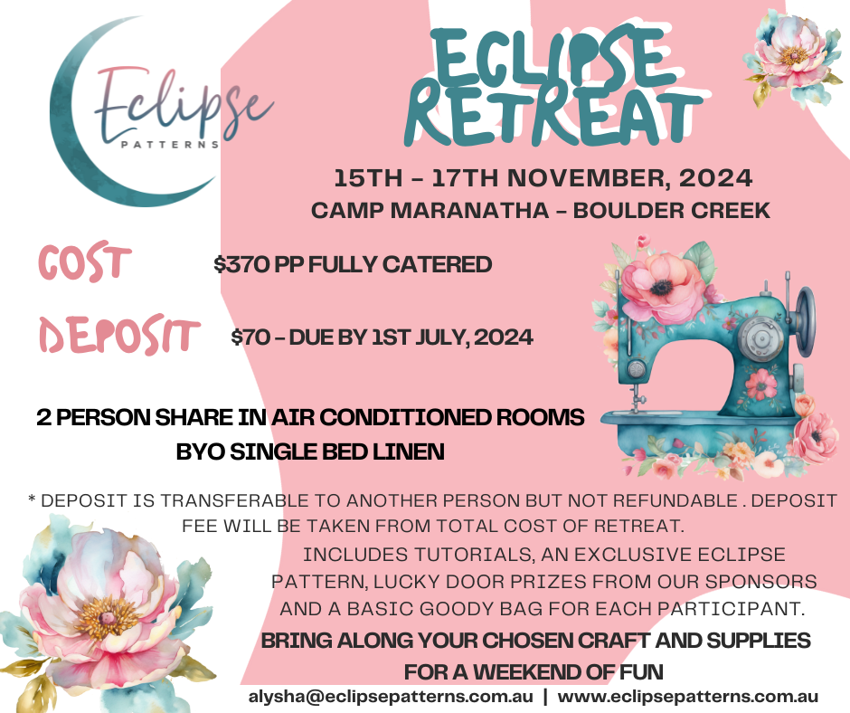 Eclipse Sewing Retreat 2024