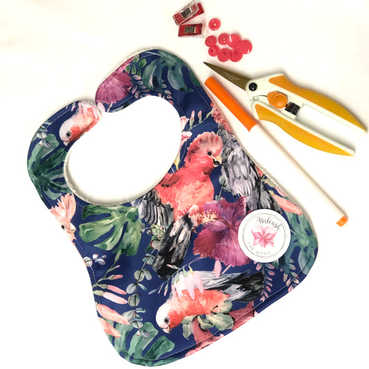 Curvy Baby Bib Pattern by Unleash The Bows